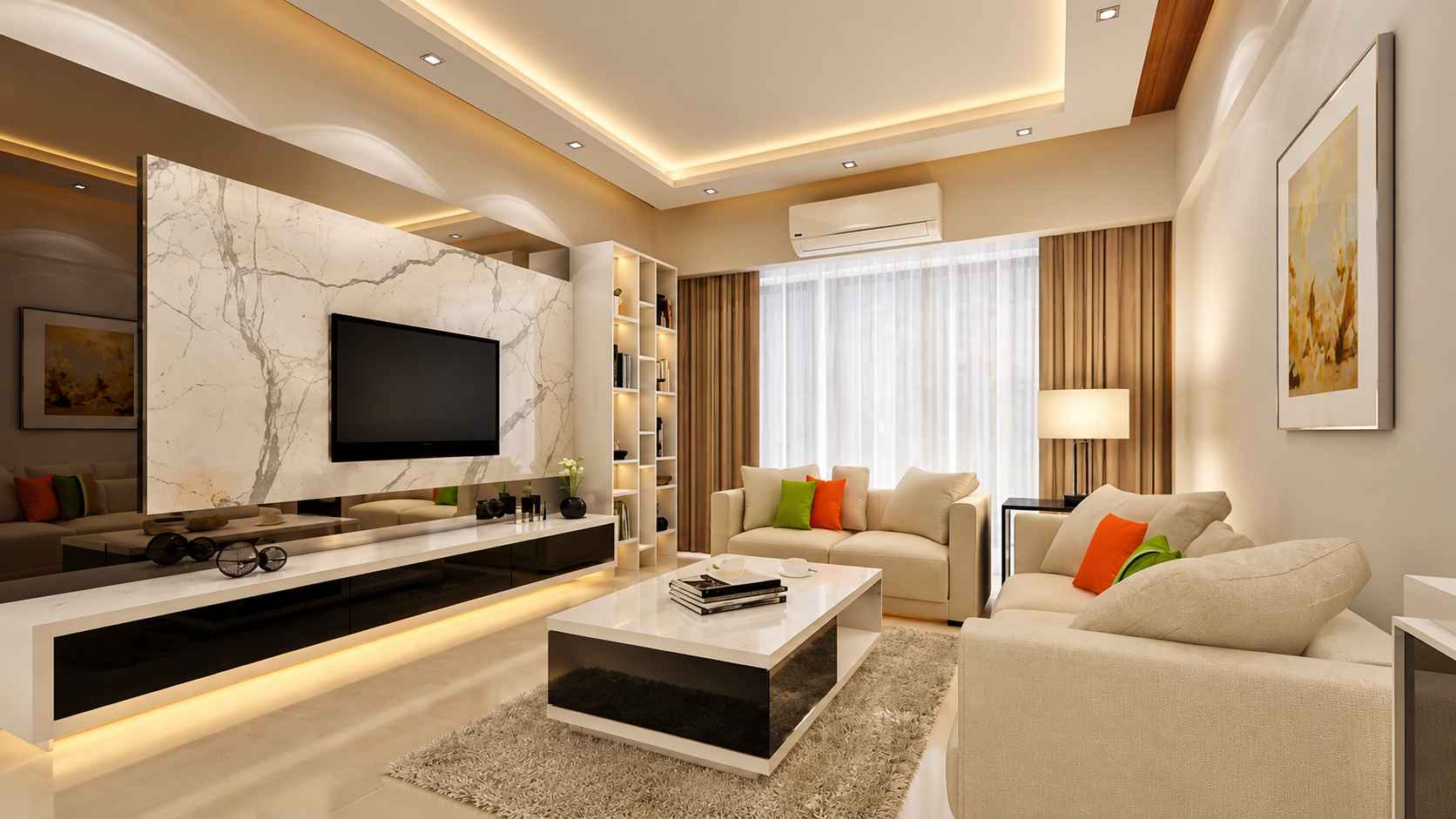 Contemporary architecture and interior design project by Artiste and Aura
